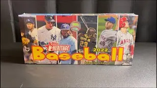 NEW RELEASE! 2022 TOPPS HERITAGE HOBBY BOX OPENING! BIG SP! BOOM!
