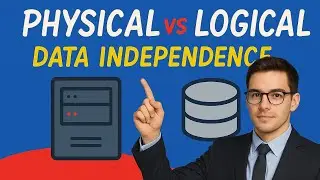 Topic 6.2 || Detail video on difference between Physical & Logical Data Independence 🤯😱🤯