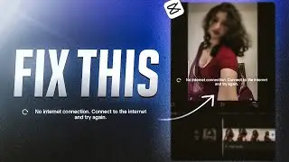 How to fix no internet connection in CapCut | Export Problem