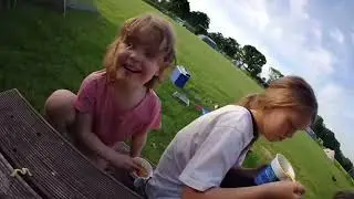 Family Camping in the UK with a HUGE tent!