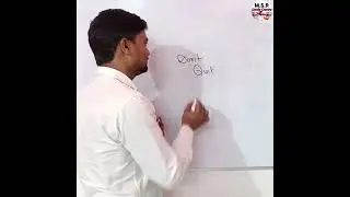 Don't Quit / Do it/ Students motivational video / Motivational video/  #msrstudycentre #shorts