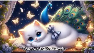 Peacock's Feather Parade | A Magical Animal Lullaby for Sweet Dreams