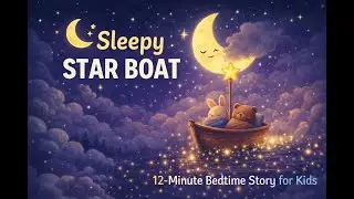 Sleepy Star Boat 🌟🚤 | 12-Minute Calm Bedtime Story for Kids