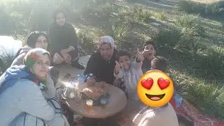 غابة سيدي يحيى زعير/تامسنا  درنا الطاجين وتغدينا حنا والعائلة