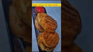 Healthy Suji Burger Recipe.😋 #healthy#diet#burger#suji#desi#food#viral#trending#quick#shorts#cooking