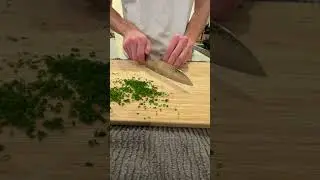 Cutting a couple of chives every day until reddit says they're perfect. Day 38