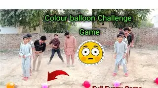 Colour Balloon Challenge Game🎈😂|Full Funny Game😂|Hassu Kamlaa