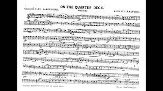 On the Quarterdeck - Eb ALTO SAX SOLO
