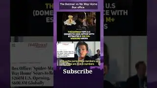 The Batman opening weekend box office vs Spiderman no way home
