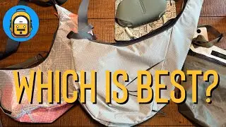 Season M3 Ultralight Crossbody Sling Bag vs Alpine Sea Co Cove Bag