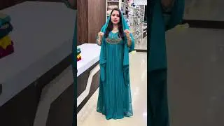 Party wear overcoat gown collection 🔥for booking whats app 8086640627