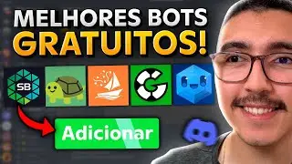 5 MELHORES BOTS GRATUITOS para SERVIDOR de Discord em 2025!