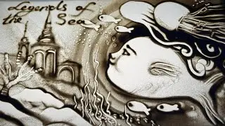 Sand Show &ldquo;Legends of the Sea&rdquo; | LIVE by Kseniya Simonova