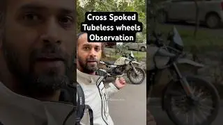 У вас есть колёса Cross Spoked для Himalayan? #катушки #шорты #himalayan450 #ytshorts