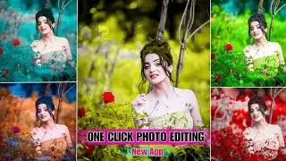 One click photo editing app | Polarr app photo editing | Qr code se photo editing | Polarr editing