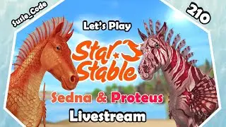 Star Stable Online | Livestream! 💧🧡 Sedna & Proteus 💖💧 NA: Night Sprinkles​ [SSO | 210]