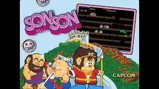 Capcom Classics Collection Vol. 1 (PlayStation 2) - Son Son Full Game