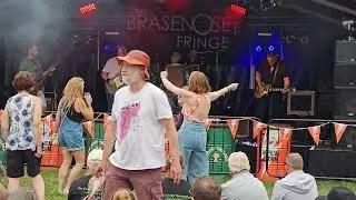 Spank the Monkey ~ Baby's Cryin' (?) ~ Brasenose Cropredy 2024-08-10