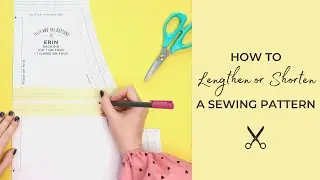 How to Lengthen or Shorten a Sewing Pattern