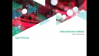 GDPR case studies