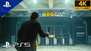 Alan Wake 2 New Gameplay (Northlight Engine 4K 60FPS HDR)