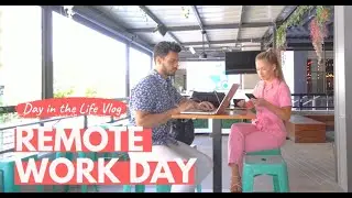 Remote Work Day in the Life | Join us at the Holiday Bar & Five Daughter's Donuts | ATL