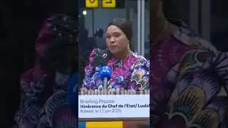 fifi masuka recadre les journalistes en pleine briefing #congolivetv #f&eacute;lixtshisekedi #josephkabila
