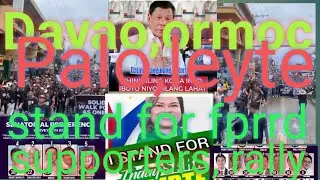Davao,ormoc,and Palo Leyte, support Kay FPRRD rally.#duterte#protectvpsara#highlight s#subcribers