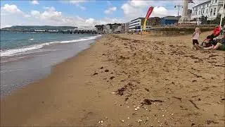Virtual Walk - Sandown Beach - Under The Pier - Isle Of Wight - July 2021 | kittikoko