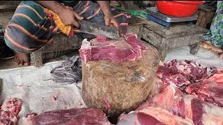 Awesome BeefMeat Cutting Technique Meat Market #beef  #hottlemeat #speacial  #food #skills #beef