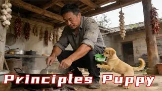 Dog: Food must be put in my bowl; I have principles.