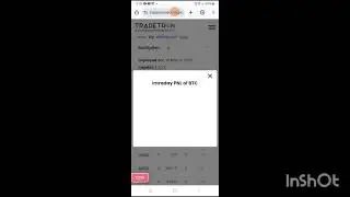 BTC future and option live algo withsmall quantity small risk big profit gaganalgo intraday strategy