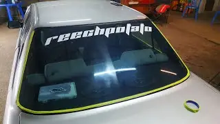 GLASS DETAILING ON MY 1989 AE92 TOYOTA COROLLA