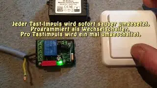 eMylo Funkmodul  ansteuern mit Intertechno Funksendern