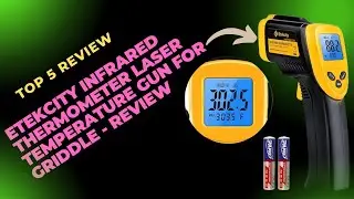✔Etekcity Infrared Thermometer Laser Temperature Gun for Griddle - Review