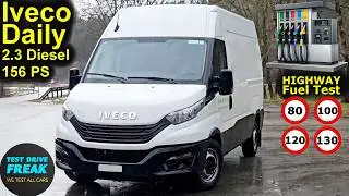 2025 Iveco Daily 35-160 (156 PS) TEST DRIVE 🚐 Fuel Consumption & Performance Review