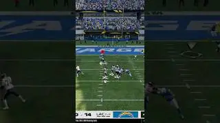 Bo Nix drops back and finds Marvin Mims wide open for a touchdown to take the lead #broncos #madden