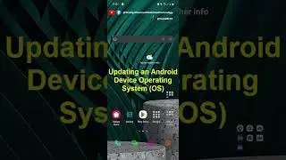 Android Operating System Update #smartphone #educationalpurposes
