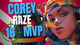 TSM FTX COREY SMOOTH MVP RAZE GAMEPLAY ON BIND | VALORANT