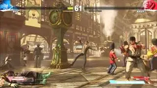 SFV: Ryu Vs Nash Ps4 Gameplay 1080p 60fps