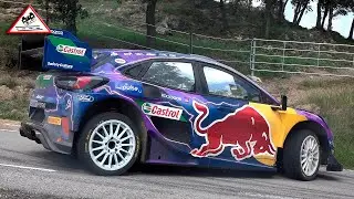 Tarmac Test Day | Fourmaux | Ford Puma Rally1 Hybrid | Pre RallyRACC WRC 2022 [Passats de canto]
