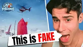 Ice Fishing Game Real or Fake? Streamer Reveals This..