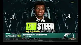 Philadelphia Eagles Select Tyler Steen and Sydney Brown | 2023 NFL Draft