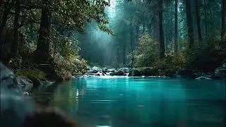 LIVE &bull; Deep Focus River ASMR Steady Flowing Water for Study, Work & Productivity (No Music)