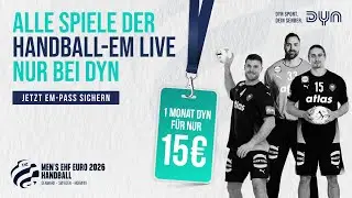 Kretzsche Taktikgott - Die Men&acute;s EHF Euro 2026 - LIVE bei Dyn I Dyn Handball