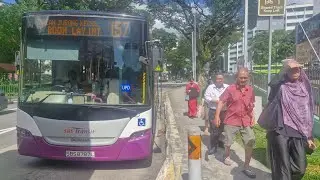 SBS Transit Bus Service 157 Scania K230UB Euro V Batch 1 SBS8787L