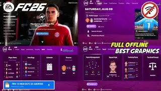UPDATE 2026! FIFA 16 MOD FC 26 ANDROID OFFLINE l GRAFIK HD TERBARU CAREER MODE NEW THEME UPDATE 🔥‼️