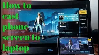 How to cast phone screen to laptop | Win 10 | Desi-Coder