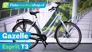 Gazelle Esprit T3 - Stevige Stadsfiets handig voor School of Station