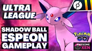 *SHADOW BALL ESPEON* SEASON 8 ULTRA LEAGUE BEST BATTLES | Pokemon GO Battle League